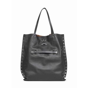 Zanellato Women Chalkboard Black A'spasso Medium Tote Bag